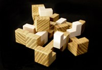 Picture of puzzle named '6-Piece Burr Variation'